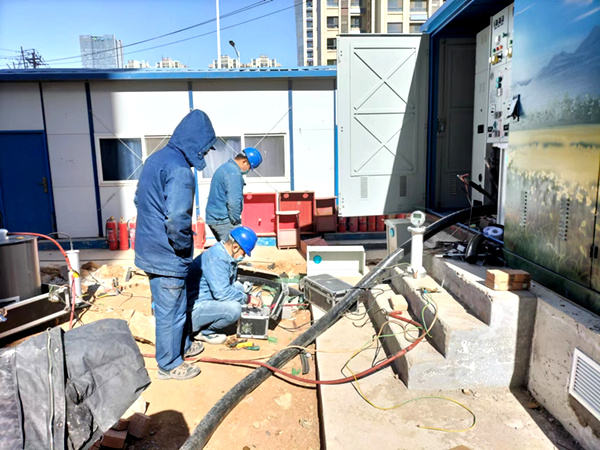 濟(jì)南金科漢峪A04地塊戶(hù)表供配電內(nèi)外線(xiàn)安裝項(xiàng)目